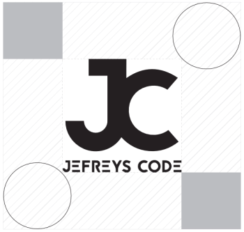 Jefreys Code logo clear space by The Dusty Spice