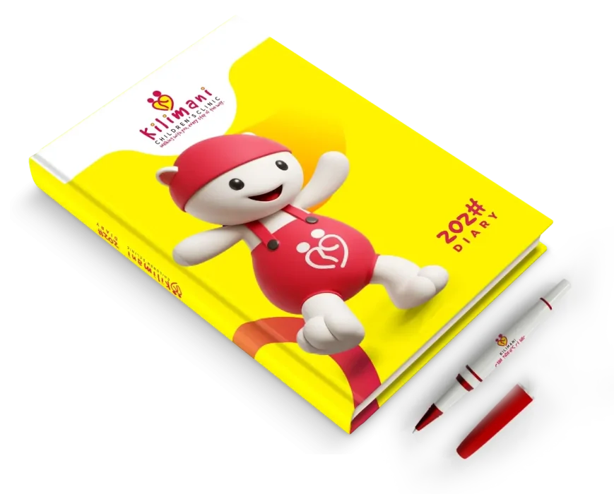 Note Book and pen for Kilimani Children's Clinic